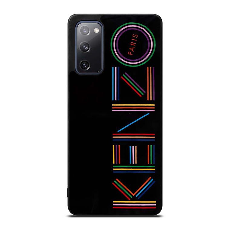 KENZO PARIS COLORFUL LOGO Samsung Galaxy S20 FE Case Cover