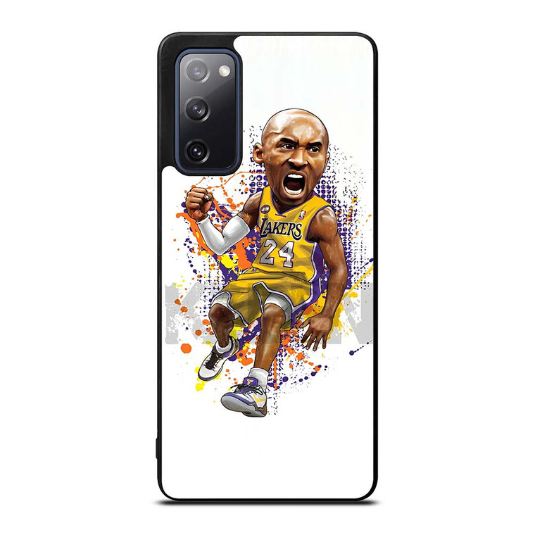 LA LAKERS KOBE BRYANT CARTOON Samsung Galaxy S20 FE Case Cover