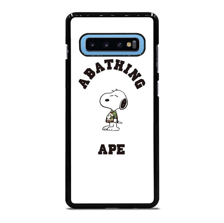 A BATHING APE BAPE SNOOPY Samsung Galaxy S10 Plus Case Cover