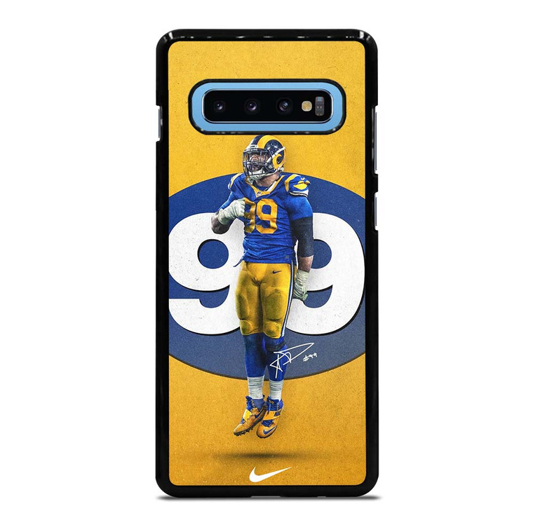 AARON DONALD 99 LOS ANGELES RAMS  Samsung Galaxy S10 Plus Case Cover AARON DONALD 99 LOS ANGELES RAMS  Samsung Galaxy S10 Plus Case Cover