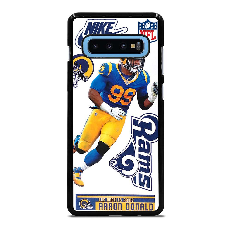 AARON DONALD LOS ANGELES RAMS NFL Samsung Galaxy S10 Plus Case Cover