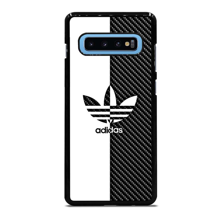 ADIDAS SLICED CARBON FIBER Samsung Galaxy S10 Plus Case Cover
