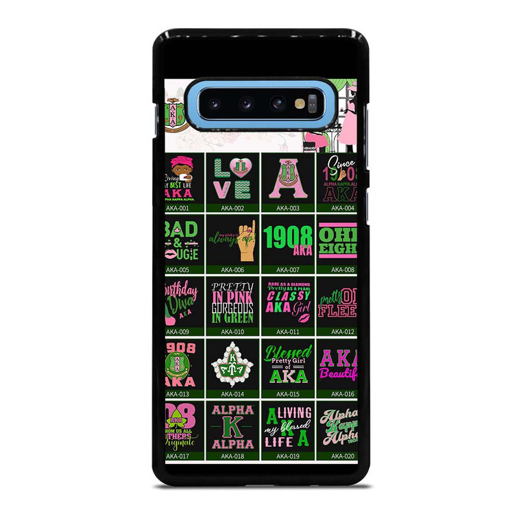 AKA PINK COLLAGE Samsung Galaxy S10 Plus Case Cover