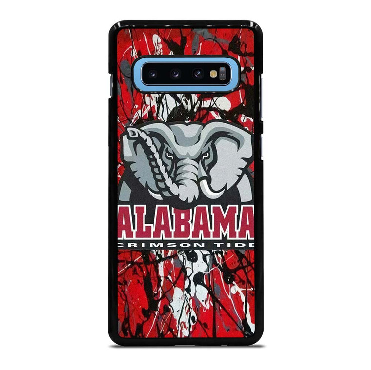 ALABAMA CRIMSON TIDE SPLASHED LOGO Samsung Galaxy S10 Plus Case Cover