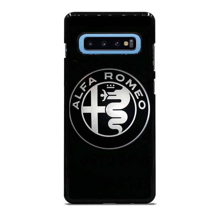 ALFA ROMEO METAL BLACK Samsung Galaxy S10 Plus Case Cover ALFA ROMEO METAL BLACK Samsung Galaxy S10 Plus Case Cover