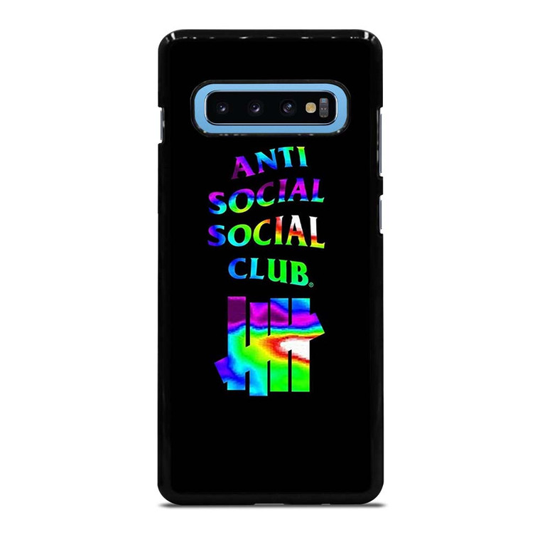 ANTI SOCIAL CLUB UNDEFEATED RAINBOW Samsung Galaxy S10 Plus Case Cover