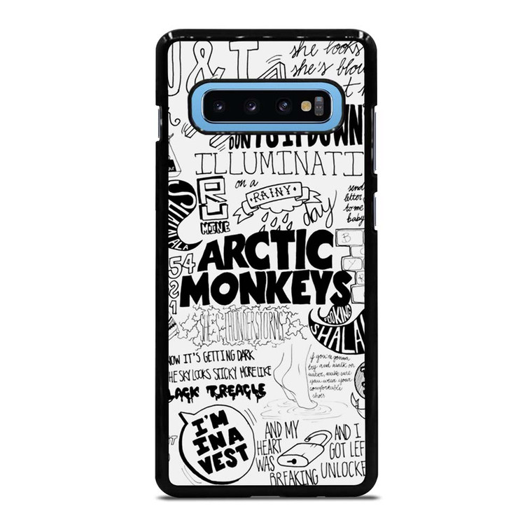ARCTIC MONKEYS COLLAGE 2 Samsung Galaxy S10 Plus Case Cover ARCTIC MONKEYS COLLAGE 2 Samsung Galaxy S10 Plus Case Cover
