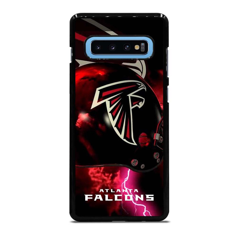 ATALANTA FALCONS LIGHTNING HELMET Samsung Galaxy S10 Plus Case Cover ATALANTA FALCONS LIGHTNING HELMET Samsung Galaxy S10 Plus Case Cover