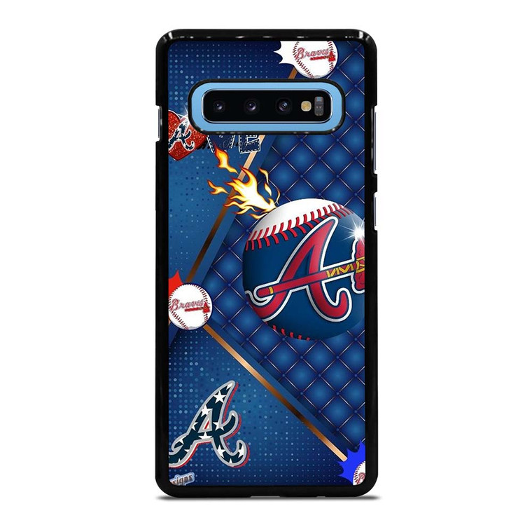 ATLANTA BRAVES LOVE BASEBALL Samsung Galaxy S10 Plus Case Cover