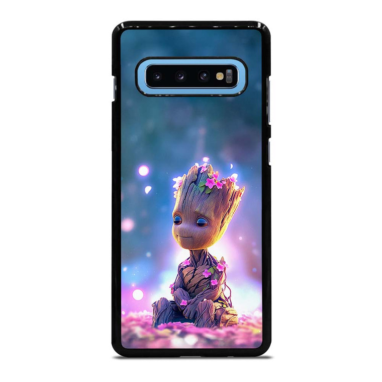 BABY GROOT FLOWER Samsung Galaxy S10 Plus Case Cover