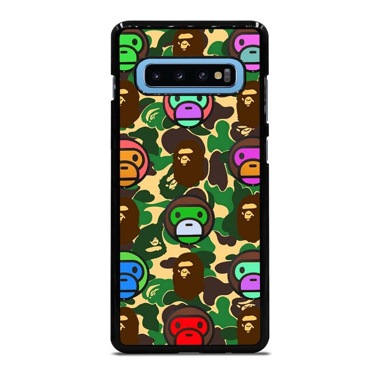 BAPE BABY MILO CAMO Samsung Galaxy S10 Plus Case Cover BAPE BABY MILO CAMO Samsung Galaxy S10 Plus Case Cover