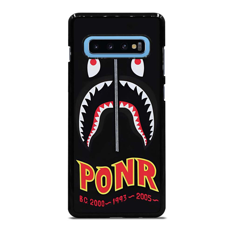 BAPE BATHING APE X PONR Samsung Galaxy S10 Plus Case Cover