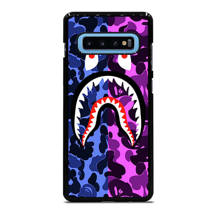 BAPE CAMO LOGO BLUE PURPLE Samsung Galaxy S10 Plus Case Cover BAPE CAMO LOGO BLUE PURPLE Samsung Galaxy S10 Plus Case Cover