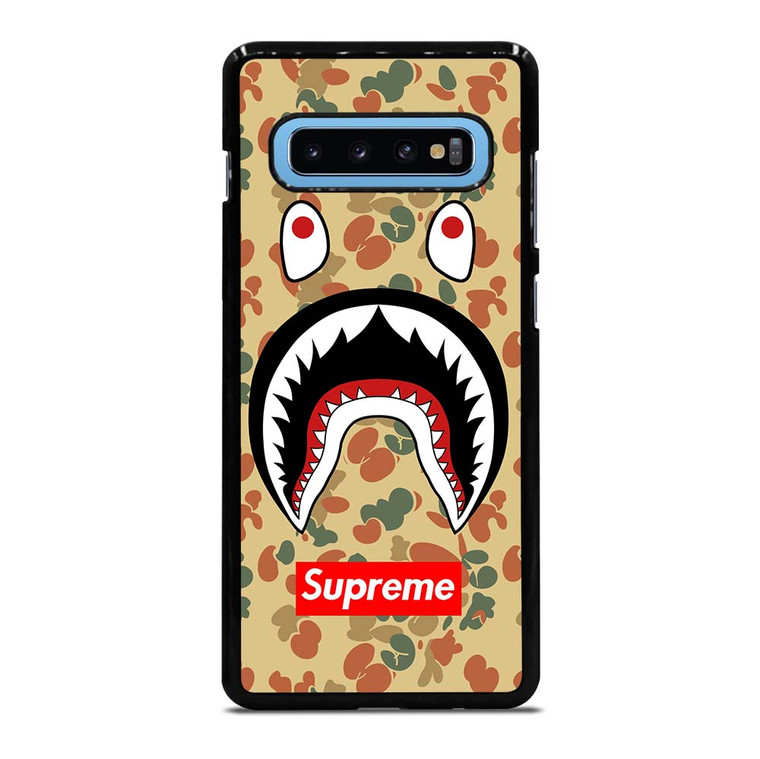 BAPE CAMO SHARK SUPREME Samsung Galaxy S10 Plus Case Cover BAPE CAMO SHARK SUPREME Samsung Galaxy S10 Plus Case Cover