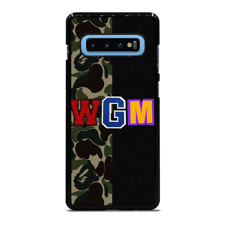BAPE WGM CAMO Samsung Galaxy S10 Plus Case Cover