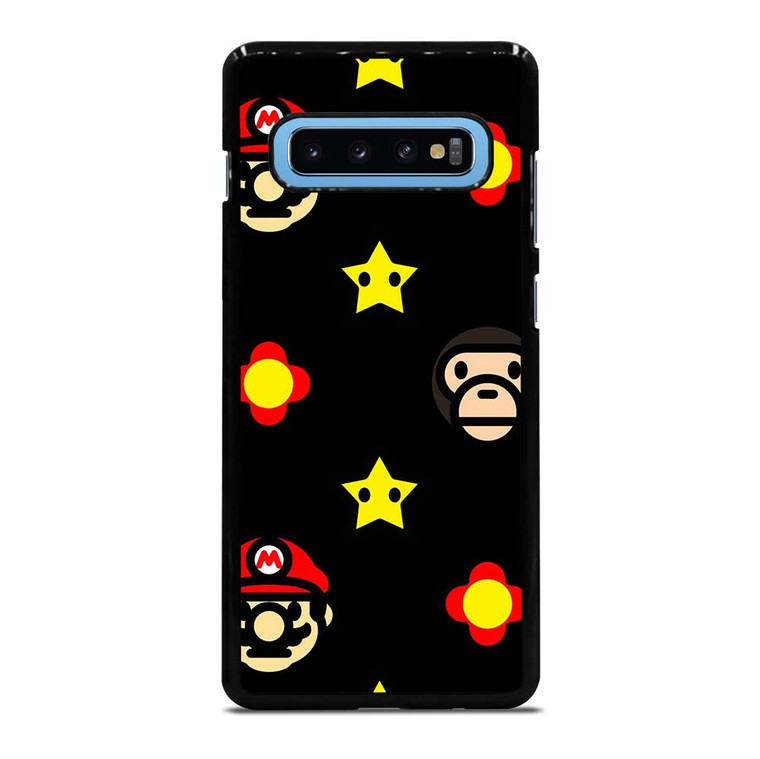 BATHING APE BAPE MARIO BROS Samsung Galaxy S10 Plus Case Cover