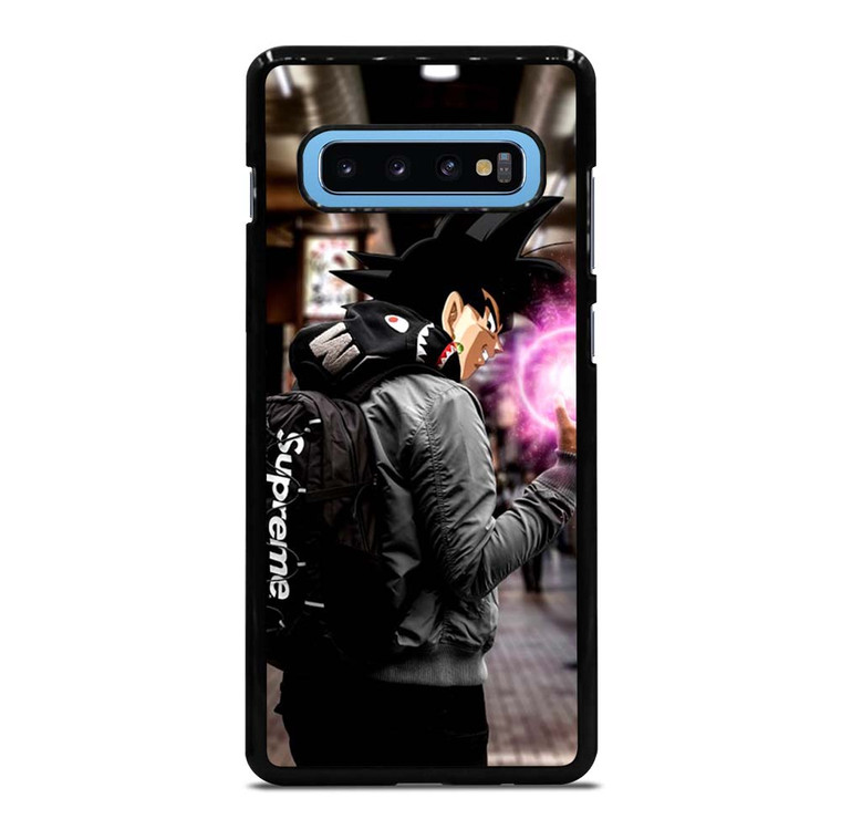 BLACK GOKU SUPREME Samsung Galaxy S10 Plus Case Cover