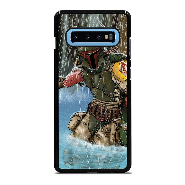 BOBA FETT STAR WARS CARTOON Samsung Galaxy S10 Plus Case Cover