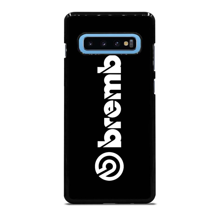 BREMBO DISC BRAKE BLACK LOGO Samsung Galaxy S10 Plus Case Cover