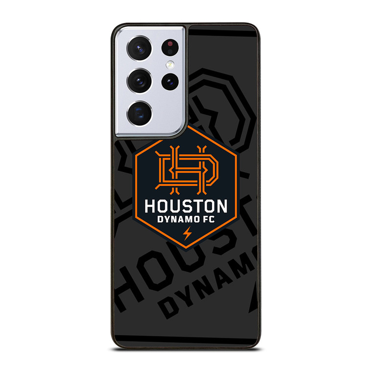 HOUSTON DYNAMO FC MLS BLACK Samsung Galaxy S21 Ultra Case Cover