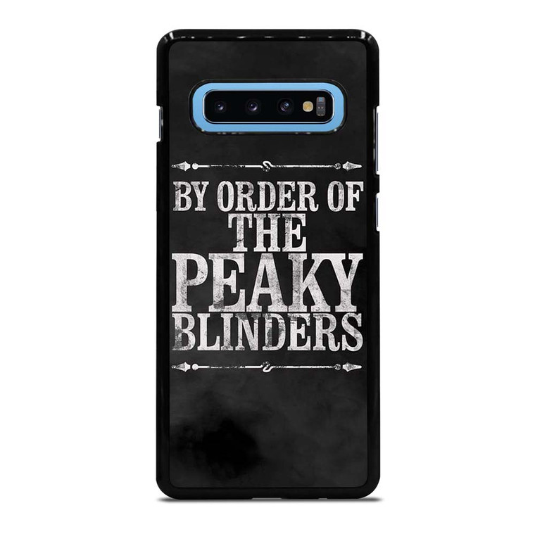 BY ORDER OF PEAKY BLINDERS ICON Samsung Galaxy S10 Plus Case Cover