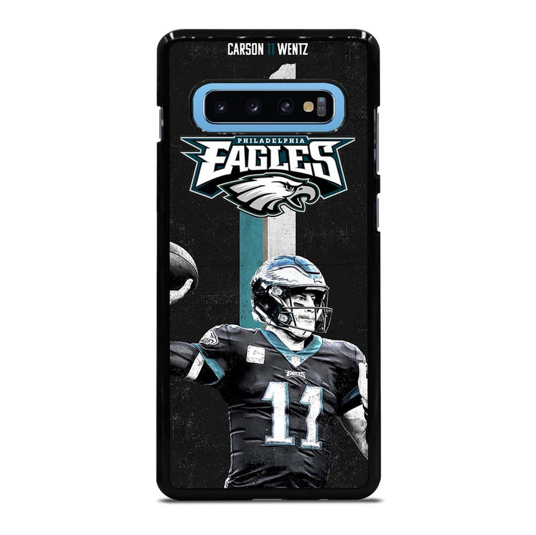 CARSON 11 WENTZ PHILADELPHIA EAGLES Samsung Galaxy S10 Plus Case Cover