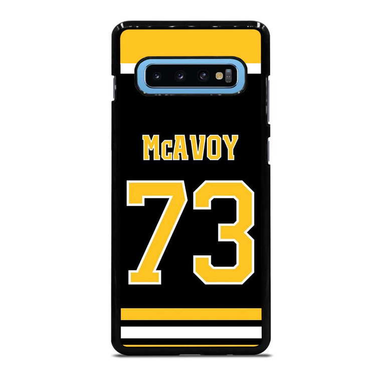 CHARLIE MCAVOY BOSTON BRUINS NHL Samsung Galaxy S10 Plus Case Cover