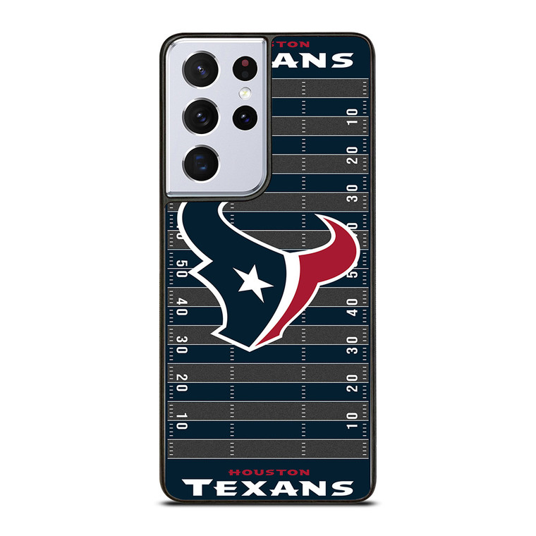 HOUSTON TEXANS FOOTBALL FIELD Samsung Galaxy S21 Ultra Case Cover