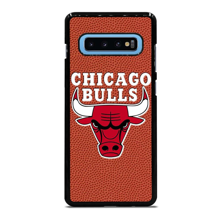 CHICAGO BULLS BASKETBALL EMBOSS Samsung Galaxy S10 Plus Case Cover