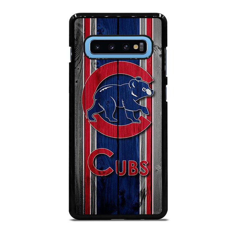 CHICAGO CUBS WOODEN LOGO Samsung Galaxy S10 Plus Case Cover