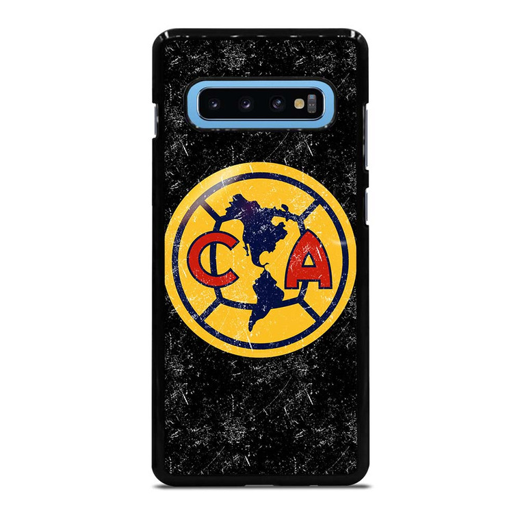 CLUB AMERICA AGUILAS FOOTBALL BLACK Samsung Galaxy S10 Plus Case Cover