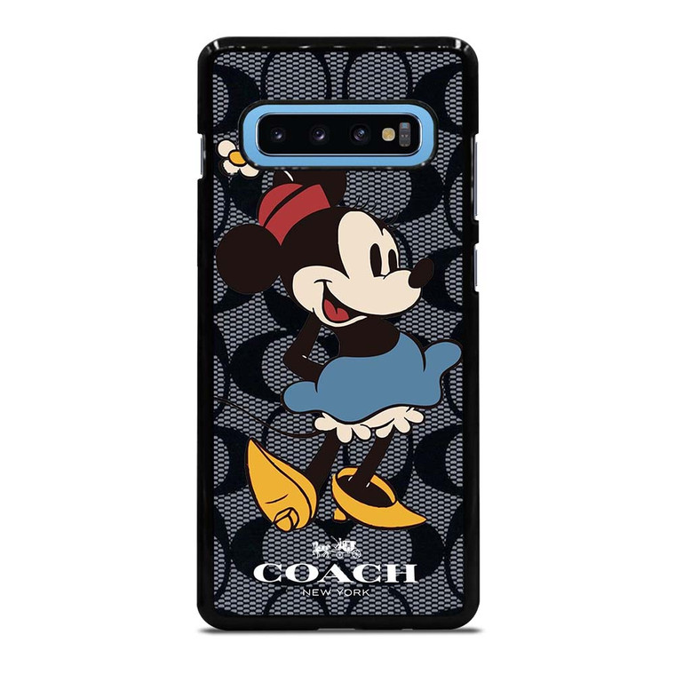 COACH MINNIE MOUSE  Samsung Galaxy S10 Plus Case Cover COACH MINNIE MOUSE  Samsung Galaxy S10 Plus Case Cover