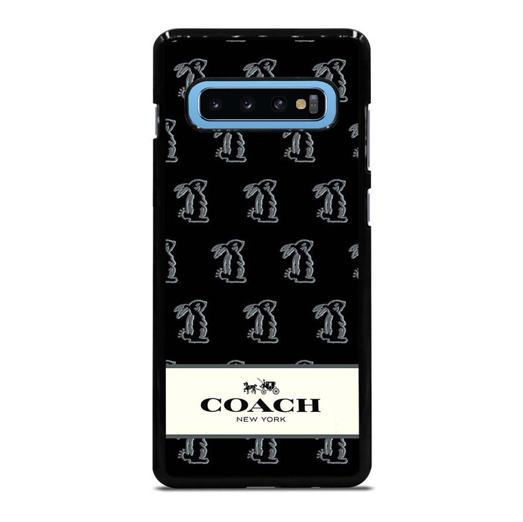 COACH NEW YORK BUNNY Samsung Galaxy S10 Plus Case Cover
