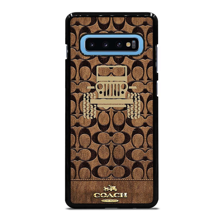COACH NEW YORK JEEP 2 Samsung Galaxy S10 Plus Case Cover