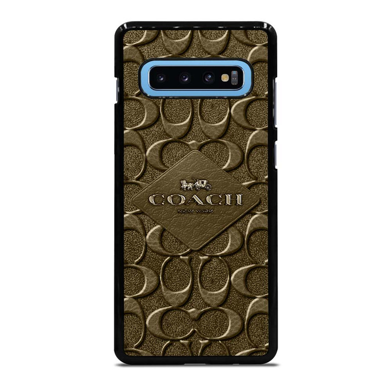 COACH NEW YORK LOGO 2 Samsung Galaxy S10 Plus Case Cover