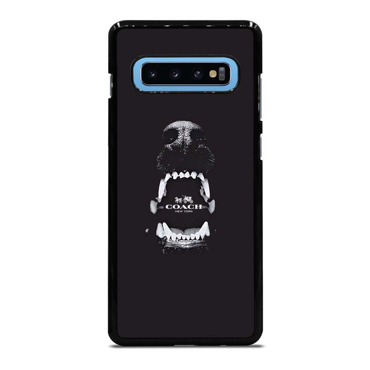 COACH NEW YORK LOGO DOG Samsung Galaxy S10 Plus Case Cover