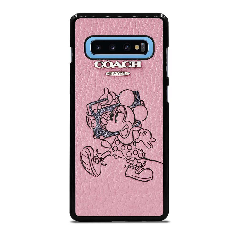 COACH NEW YORK MICKEY MOUSE Samsung Galaxy S10 Plus Case Cover
