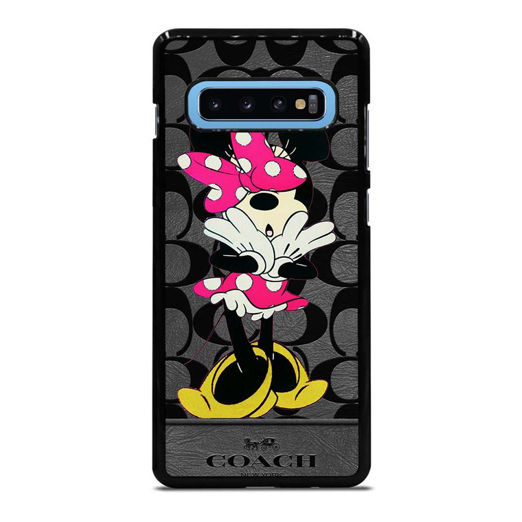 COACH NEW YORK MINNIE MOUSE Samsung Galaxy S10 Plus Case Cover COACH NEW YORK MINNIE MOUSE Samsung Galaxy S10 Plus Case Cover