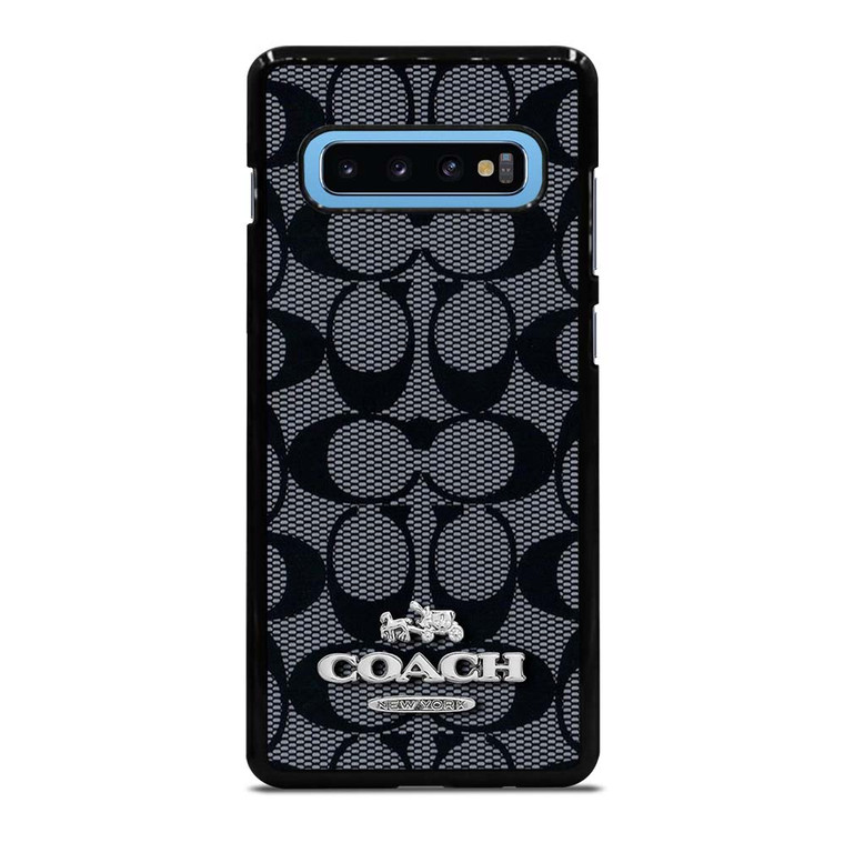 COACH NEW YORK PATTERN 2 Samsung Galaxy S10 Plus Case Cover