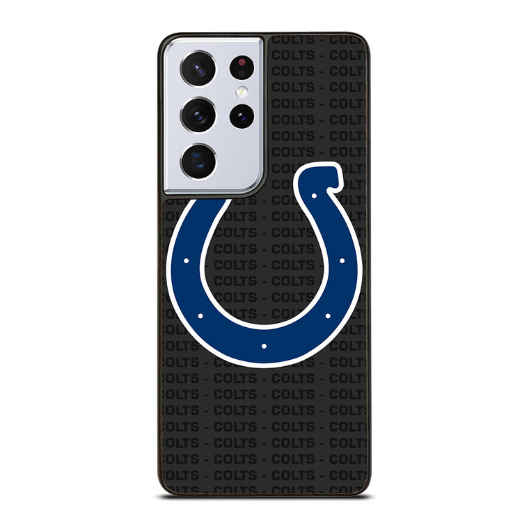 INDIANAPOLIS COLTS FOOTBALL TEXT Samsung Galaxy S21 Ultra Case Cover