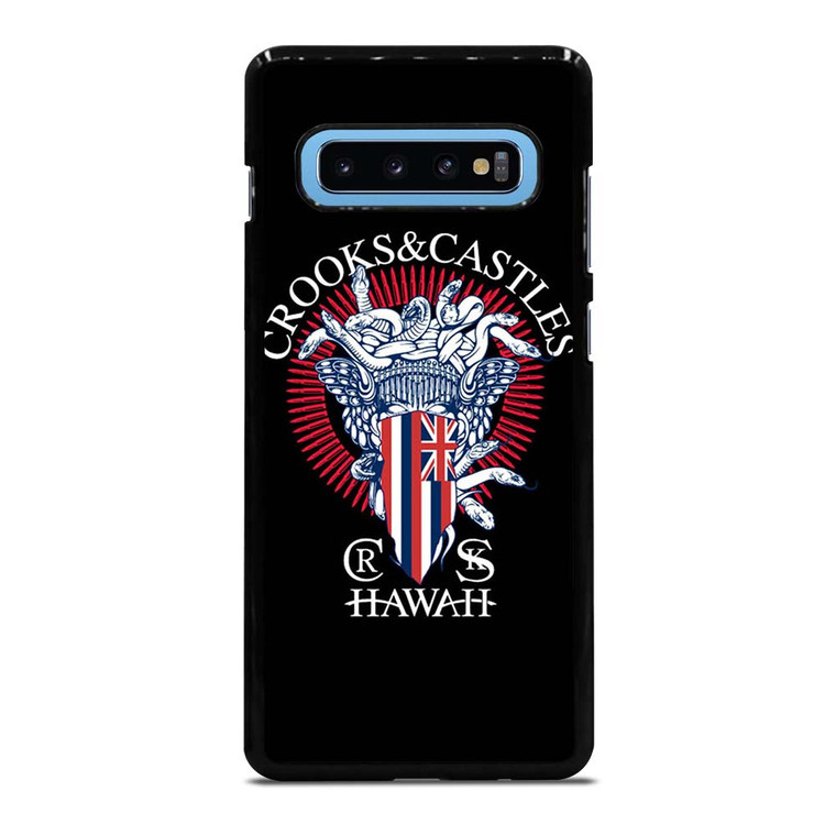 CROOKS AND CASTLES HAWAII LOGO Samsung Galaxy S10 Plus Case Cover