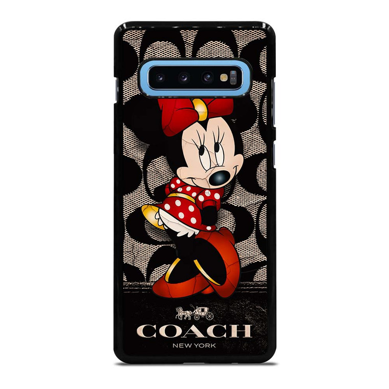CUTE COACH MINNIE MOUSE Samsung Galaxy S10 Plus Case Cover CUTE COACH MINNIE MOUSE Samsung Galaxy S10 Plus Case Cover