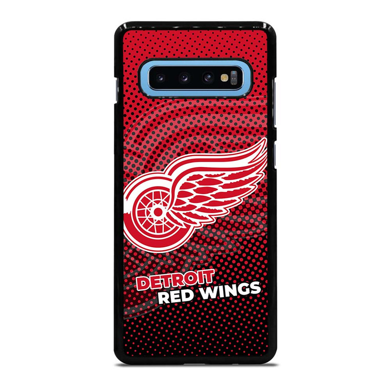 DETROIT RED WINGS HALFTONE EFFECT Samsung Galaxy S10 Plus Case Cover