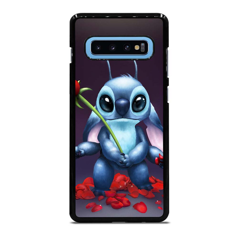 DISNEY STITCH AND ROSE FLOWER Samsung Galaxy S10 Plus Case Cover