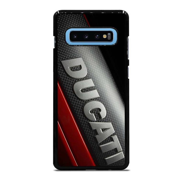 DUCATI MOTOR CARBON COVER Samsung Galaxy S10 Plus Case Cover