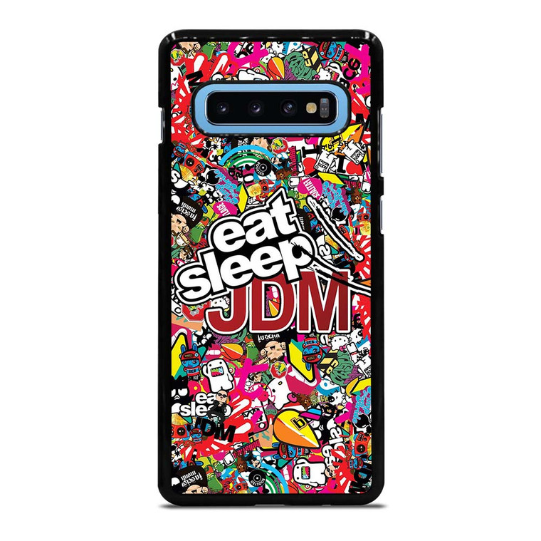 EAT SLEEP JDM STICKERS Samsung Galaxy S10 Plus Case Cover
