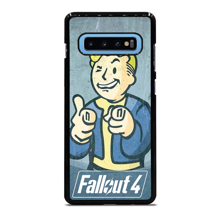 FALLOUT VAULT BOY POSTER Samsung Galaxy S10 Plus Case Cover