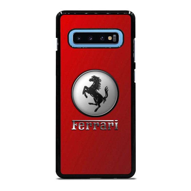 FERRARI SUPER CAR BUTTON Samsung Galaxy S10 Plus Case Cover
