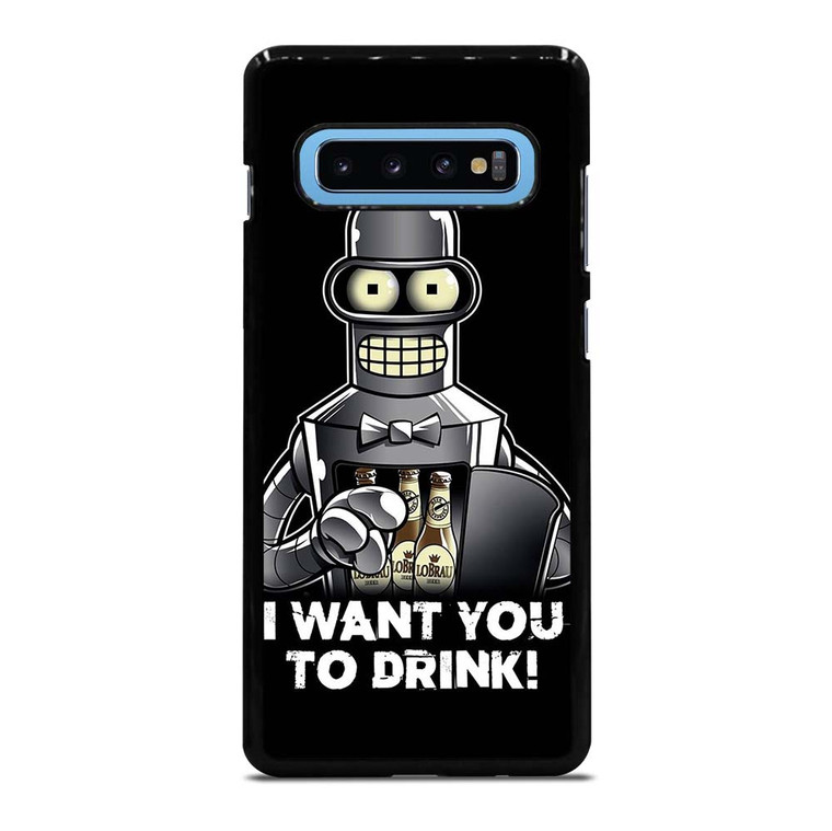 FUTURAMA BENDER QUOTE Samsung Galaxy S10 Plus Case Cover