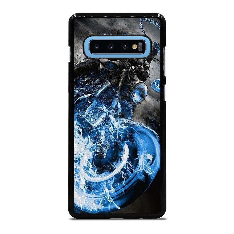 GHOST RIDER BLUE FIRE Samsung Galaxy S10 Plus Case Cover